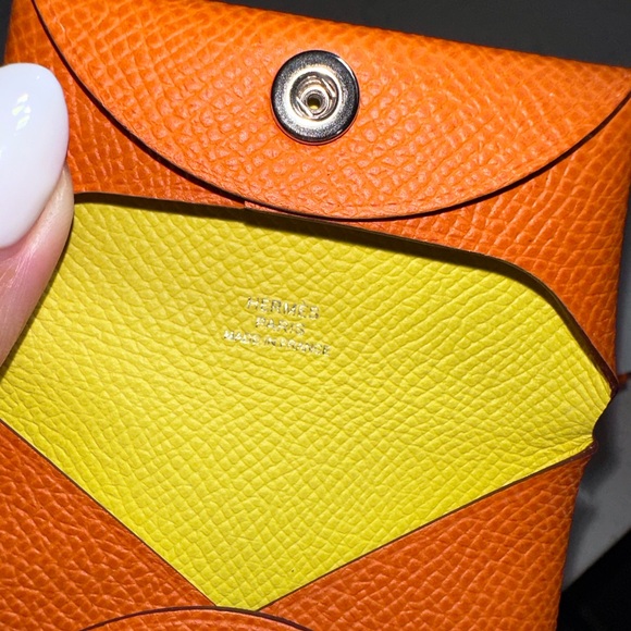 Brand new Authentic Hermes Bastia Change Purse 🧡 - Picture 5 of 7